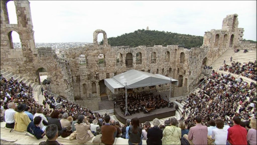 ベルリンフィルヨーロッパコンサート in アテネ