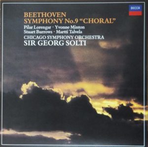 ベートーヴェン交響曲第9番 サー・ゲオルグ・ショルティ／シカゴ交響楽団(1972年)