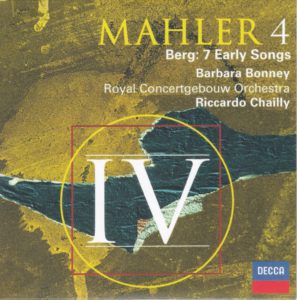 マーラー交響曲第4番 リッカルド・シャイー／ロイヤル・コンセルトヘボウ管弦楽団(1999年)
