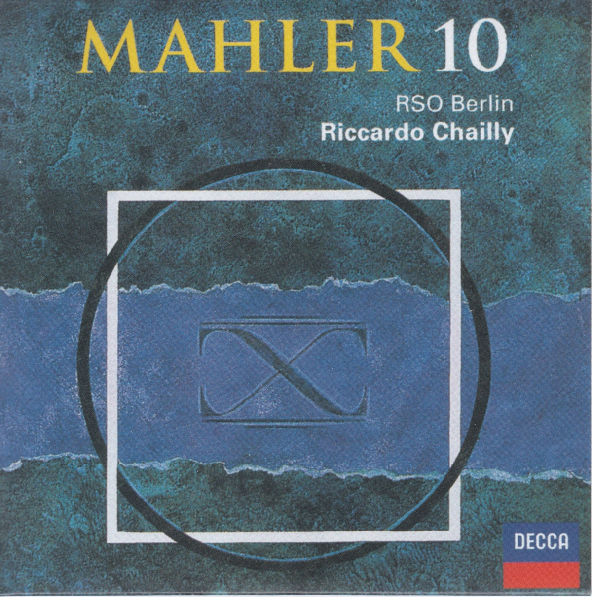 マーラー交響曲第10番(クック補筆版) リッカルド・シャイー／ベルリン・ドイツ交響楽団(1986年)