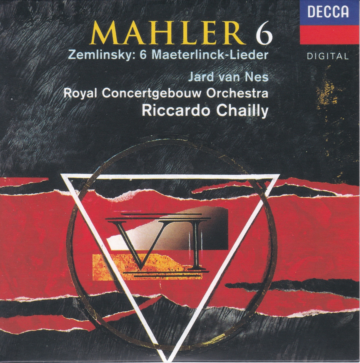 マーラー交響曲第6番「悲劇的」 リッカルド・シャイー／ロイヤル・コンセルトヘボウ管弦楽団(1989年)