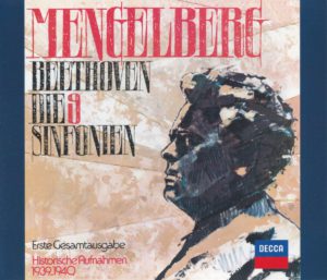 ベートーヴェン交響曲全集 ウィレム・メンゲルベルク／ロイヤル・コンセルトヘボウ管弦楽団(1940年)