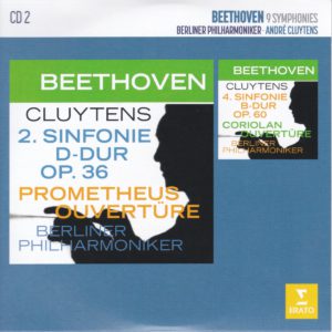 ベートーヴェン交響曲第2番＆第4番 アンドレ・クリュイタンス／ベルリン・フィルハーモニー管弦楽団