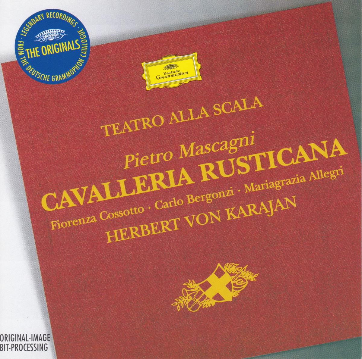 マスカーニ 歌劇『カヴァレリア・ルスティカーナ』 ヘルベルト・フォン・カラヤン／ミラノ・スカラ座(1965年)