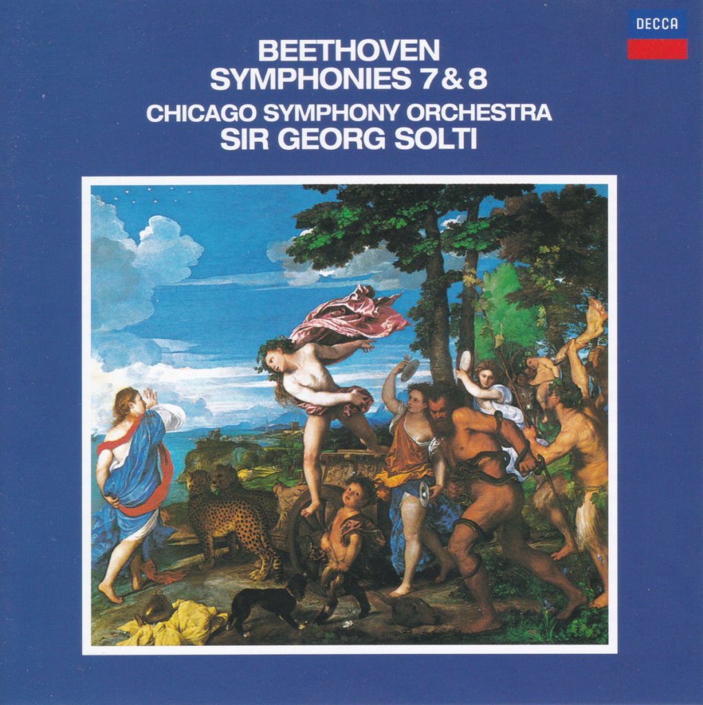 ベートーヴェン交響曲第7番＆第8番　サー・ゲオルグ・ショルティ／シカゴ交響楽団(1973, 1974年)