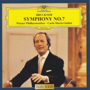 ブルックナー交響曲第7番　カルロ・マリア・ジュリーニ／ウィーン・フィルハーモニー管弦楽団(1986年)