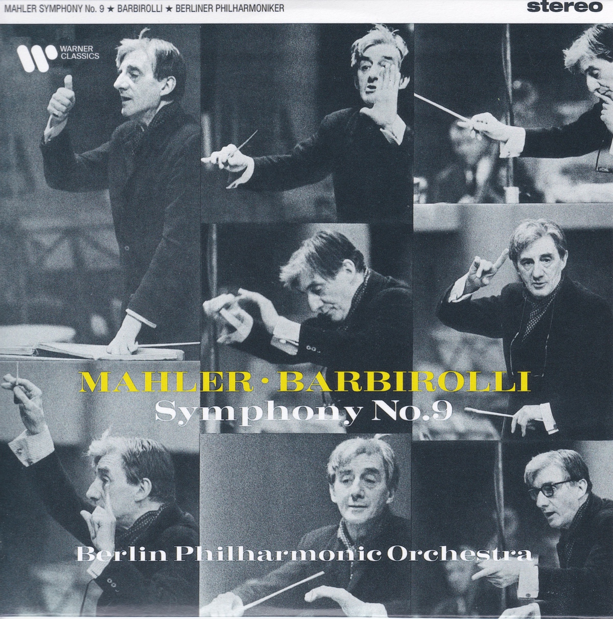 マーラー交響曲第9番　サー・ジョン・バルビローリ／ベルリン・フィルハーモニー管弦楽団(1964年)