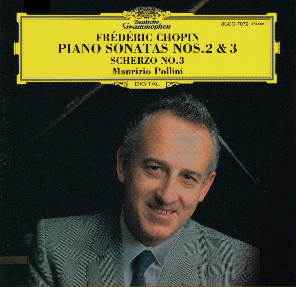 ショパン　ピアノ・ソナタ第2番＆3番　マウリツィオ・ポリーニ(1984年)