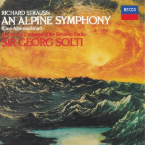 R.シュトラウス　アルプス交響曲　サー・ゲオルグ・ショルティ／バイエルン放送交響楽団(1979年)