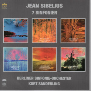 シベリウス交響曲全集　クルト・ザンデルリング／ベルリン交響楽団(1970-77年)