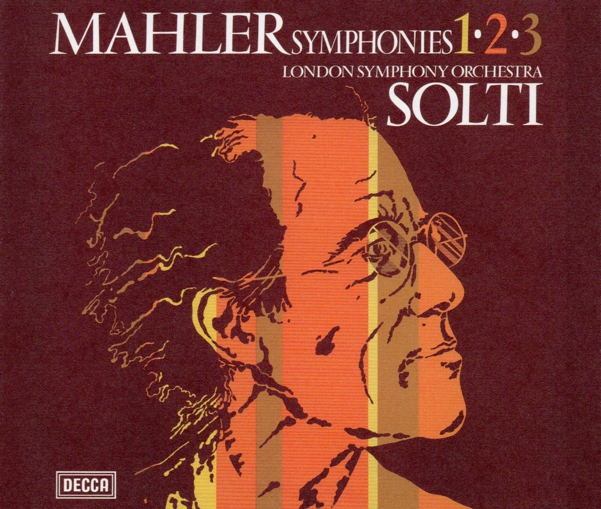 マーラー交響曲第1番〜3番　ゲオルグ・ショルティ／ロンドン交響楽団 (1964, 66, 68年)