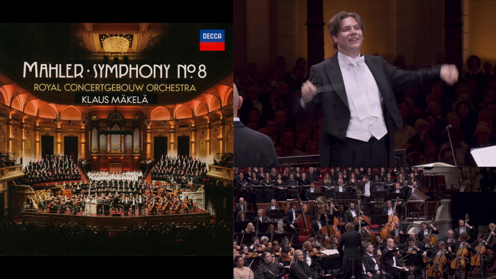マーラー交響曲第8番　クラウス・マケラ／ロイヤル・コンセルトヘボウ管弦楽団　アイキャッチ画像