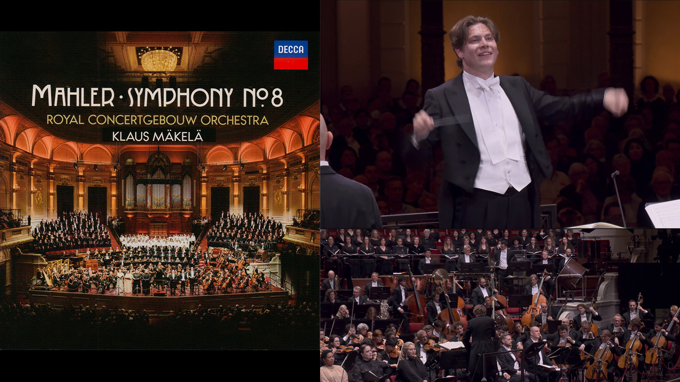 マーラー交響曲第8番　クラウス・マケラ／ロイヤル・コンセルトヘボウ管弦楽団　アイキャッチ画像