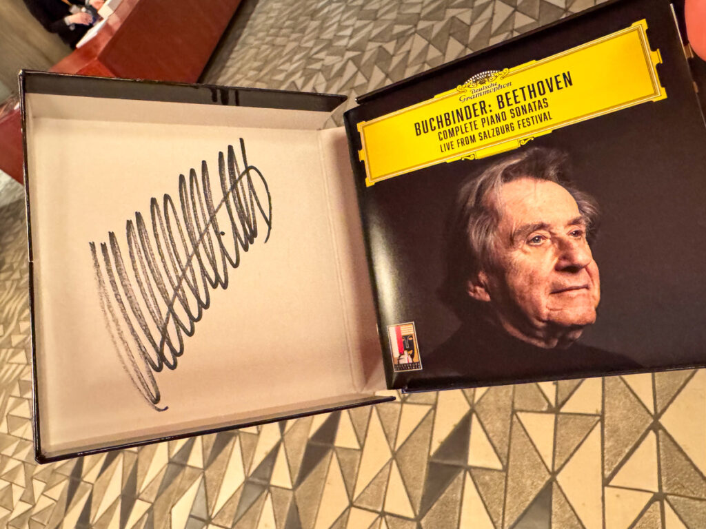 ルドルフ・ブッフビンダーのサイン (20260406)